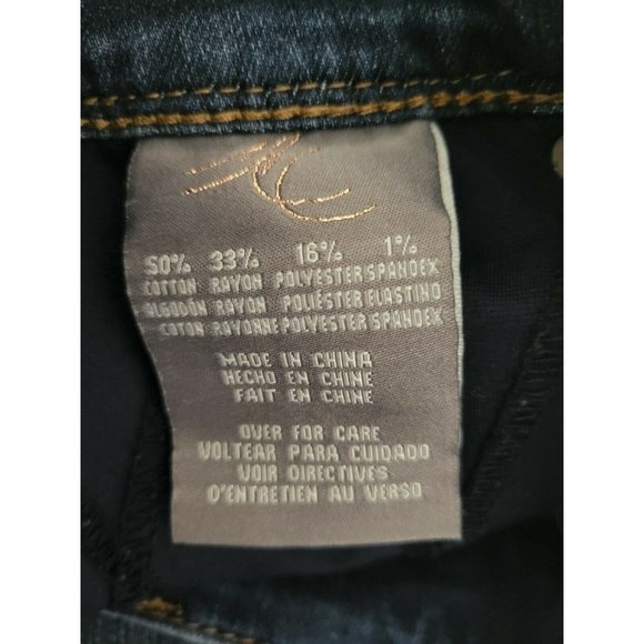 Melissa McCarthy Seven7 Medium Wash Pencil Skinny Jeans Plus Size 22 - Picture 8 of 9